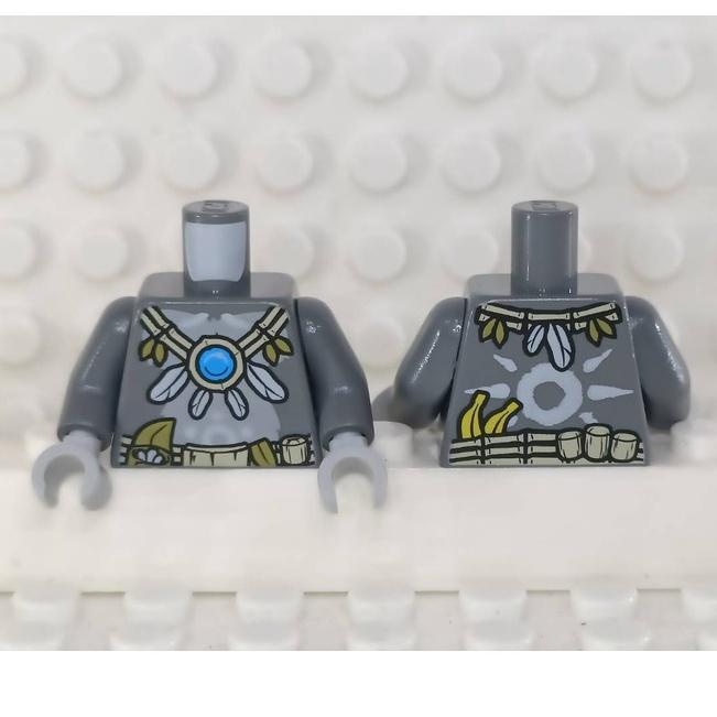 <樂高人偶小舖>正版LEGO 特殊60 寶石 獸人 猩猩 神獸 chima 半獸人  身體 單隻 配件-細節圖3