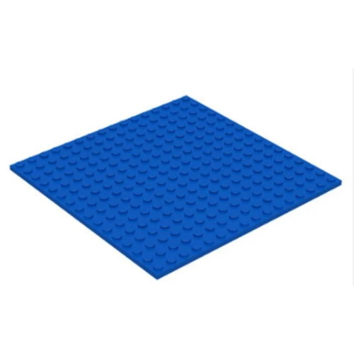 &lt;樂高人偶小舖&gt;正版有LEGO 藍色 16x16 薄板 底板 Plate 91405 零件