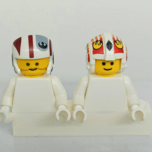 &lt;樂高人偶小舖&gt;正版LEGO 帽子29 飛行帽 特殊 絕版 印刷 星戰 單顆價格