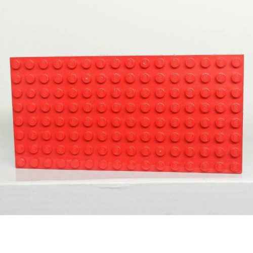 &lt;樂高人偶小舖&gt;正版LEGO 零件 基本磚 8X16 brick 紅 絕版 二手7-8成新