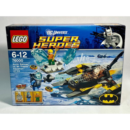 &lt;樂高人偶小舖&gt;正版樂高LEGO76000超級英雄系列，蝙蝠俠對抗急凍人盒組，全新未拆