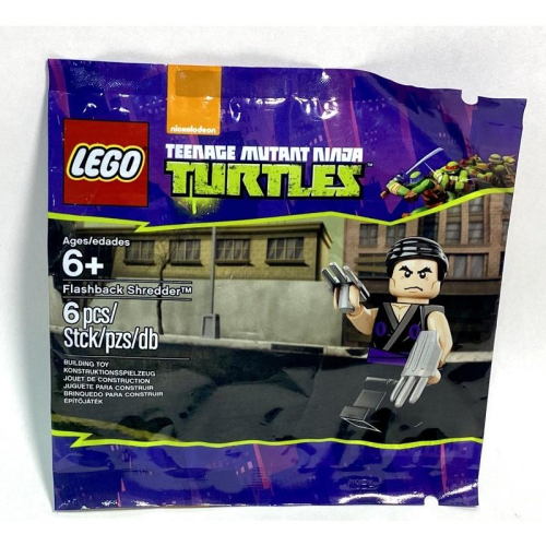 &lt;樂高人偶小舖&gt;正版樂高LEGO忍者龜系列（已絕版）袋裝人偶包，全新未拆