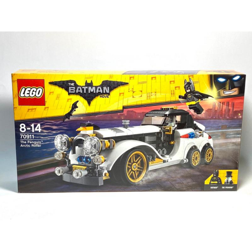 &lt;樂高人偶小舖&gt;正版樂高LEGO70911蝙蝠俠電影系列，企鵝北極飛車，全新未拆