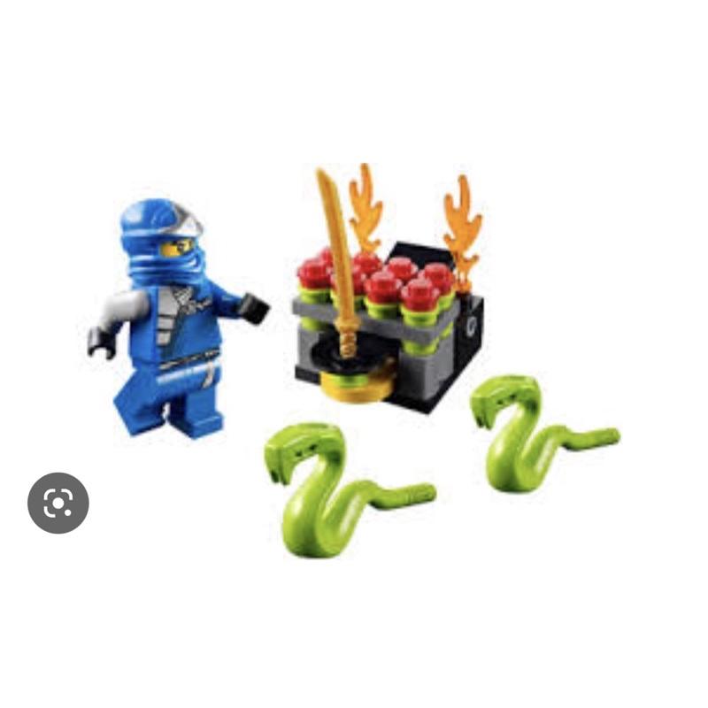 <樂高人偶小舖>正版樂高 LEGO 30085 炫風忍著系列，藍忍者阿光蛇之戰PolyBag限量袋裝包-細節圖3