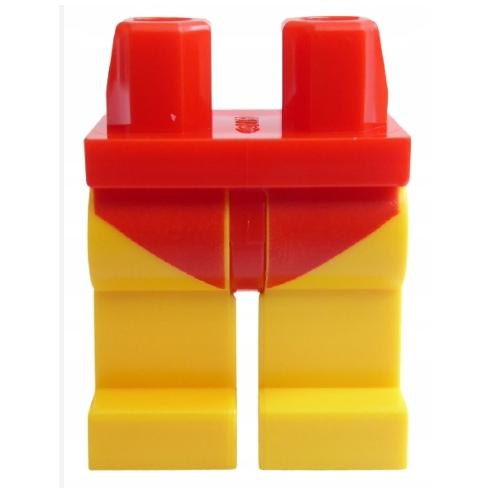 &lt;樂高人偶小舖&gt;正版樂高LEGO 城市5-2 腳 紅內褲 黃 6193841 人偶配件