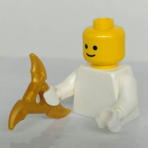 &lt;樂高人偶小舖&gt;正版LEGO 武器 幻影忍者 黃金飛鏢 大 硬質 三腳飛鏢 人偶配件 不含人偶 單個
