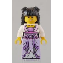 <樂高人偶小舖>正版LEGO 裙子6 悟空小俠 天上聖域南天門 淡紫色 6299682 人偶配件-細節圖2