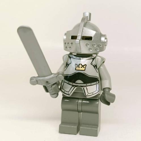 &lt;樂高人偶小舖&gt;正版樂高LEGO 特殊人偶 C155 城堡 士兵 含武器 圓劍 盔甲 頭盔