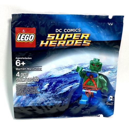 &lt;樂高人偶小舖&gt;正版樂高 LEGO 超級英雄系列，（絕版品）超級英雄系列，火星獵人袋裝包，全新未拆