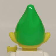 <樂高人偶小舖>正版樂高LEGO 特殊17 精靈 亮綠色 帽子 人偶 配件-細節圖2