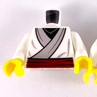 &lt;樂高人偶小舖&gt;正版LEGO 特殊7-2 金龍和服 柔道 忍者 村民 身體 配件