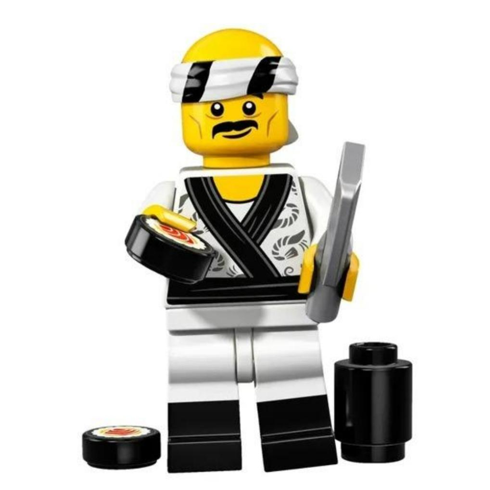 <樂高人偶小舖>正版LEGO  特殊7-2 金龍和服 柔道 忍者 村民 身體 配件-細節圖3