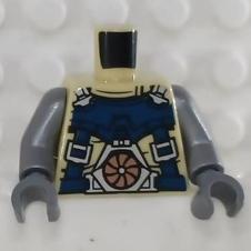 &lt;樂高人偶小舖&gt;正版LEGO 特殊68 戰士 渦輪 太空 沙色銀灰手 身體 單隻 配件