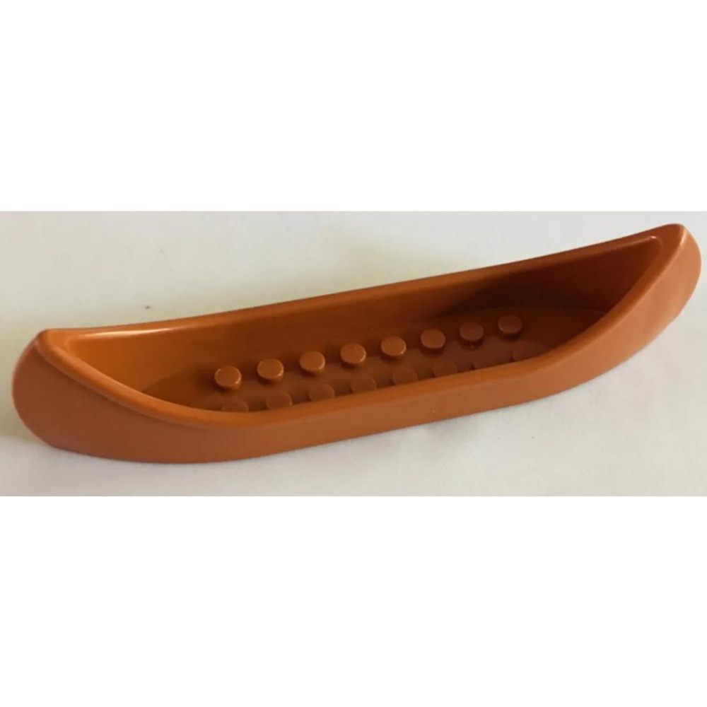 <樂高人偶小舖>正版樂高 LEGO 深橘 6344066 小船 獨木舟 紅色缺貨 6021 87585-細節圖2