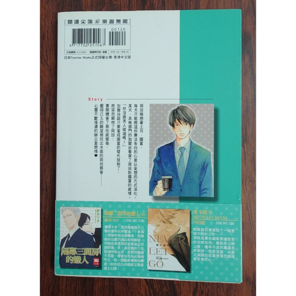 二手 戀情的好運壞運 作者：館野とお子 BL漫畫 NP60-細節圖2