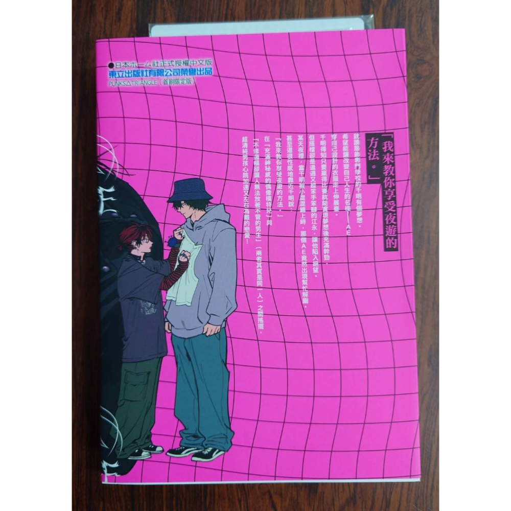 PUNKS△TRIANGLE 首刷限定版 作者：沖田有帆 BL漫畫-細節圖2