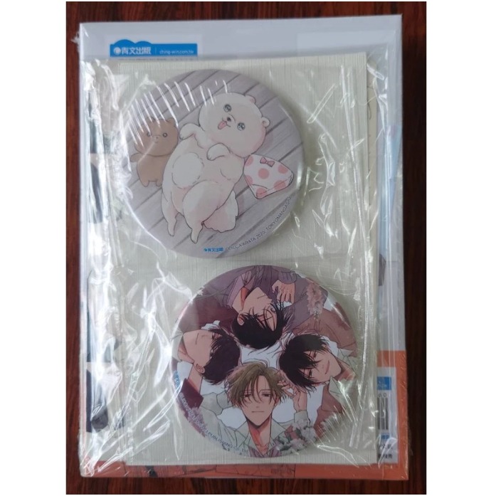 伴侶未滿的我們 特典版+鬼上司‧獄寺先生想被曝光。我的命定之人是高貴Ω 活動紀念組 作者：あらた六花 BL漫畫-細節圖3