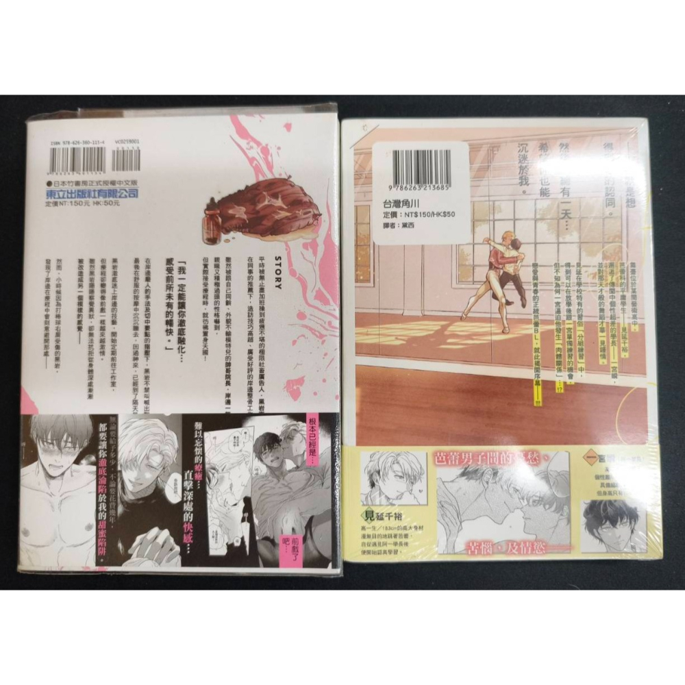 二手 治癒悖論 放學後的芭蕾戀習曲1+2 首刷 作者：晝寢シアン BL漫畫-細節圖2