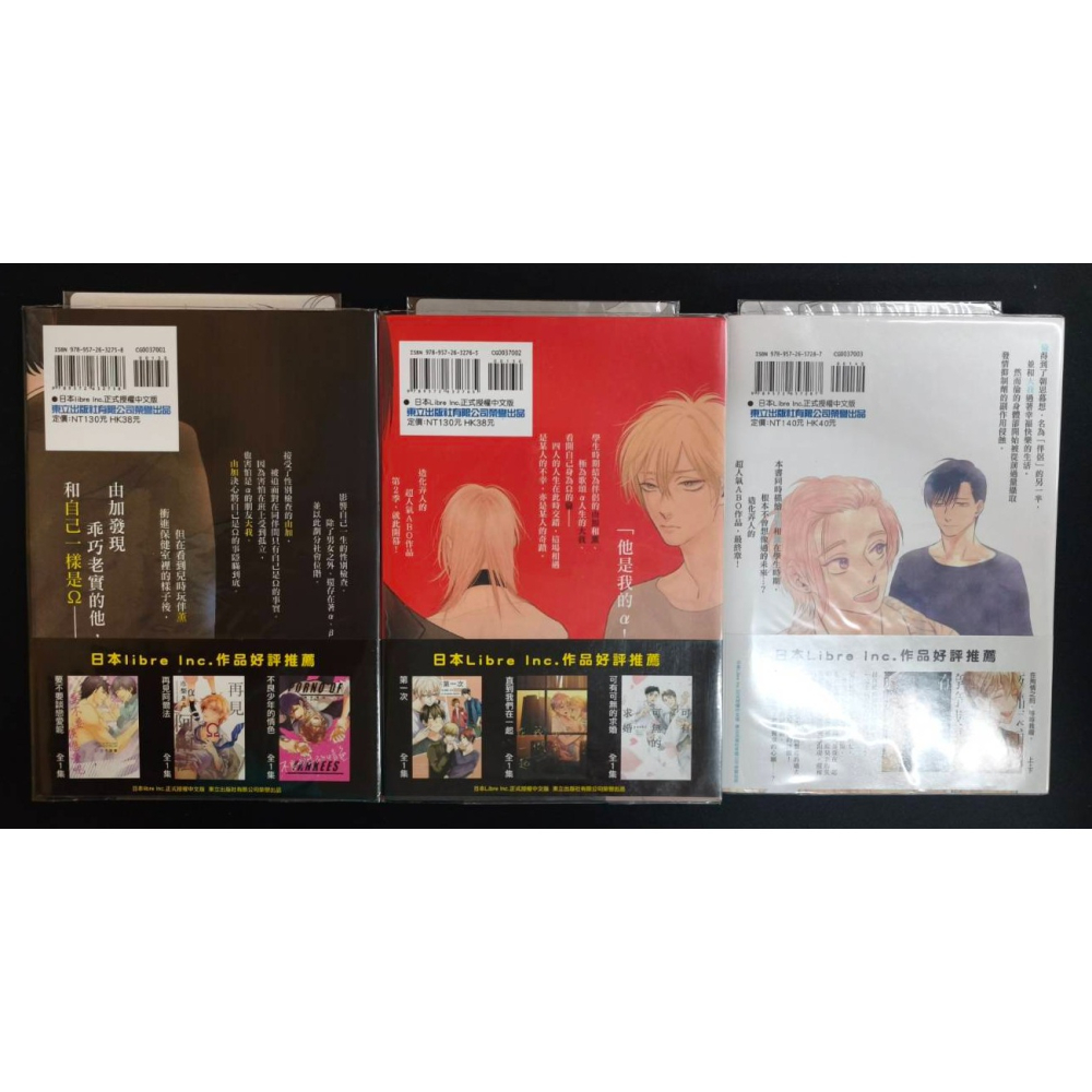 代友售 二手 少年的境界 1-3 首刷 作者：akabeko BL漫畫-細節圖2