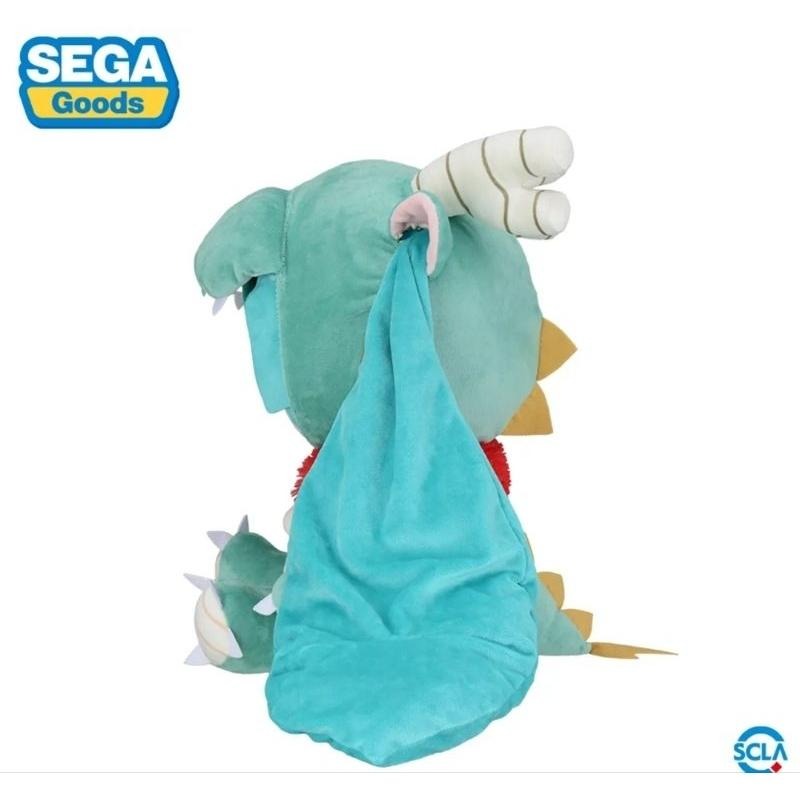 初音未來 miku 2024 龍年微笑坐姿大娃娃 SEGA 大陸代理正版 非夾物 生日禮物 交換禮物 X0181-細節圖6