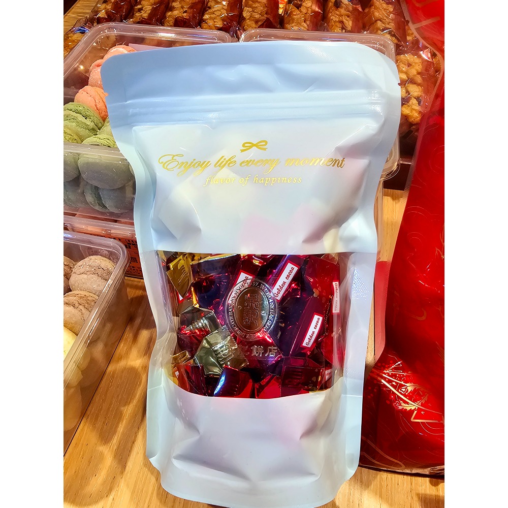 代購 吳記餅店 貴妃金桔 黃金巧克力 金圓巧克力 乳酪絲 高雄名店 伴手禮 X0164-規格圖5