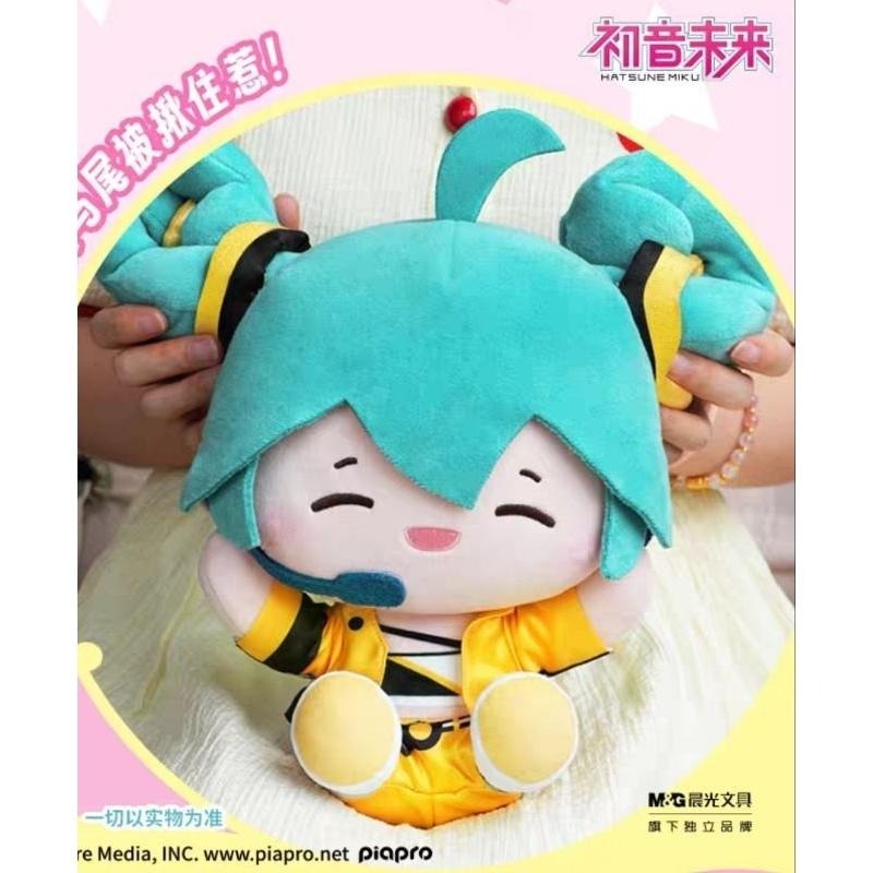 初音未來 miku 樂不可支 瞇眼笑歌手款娃娃 X0007-細節圖4
