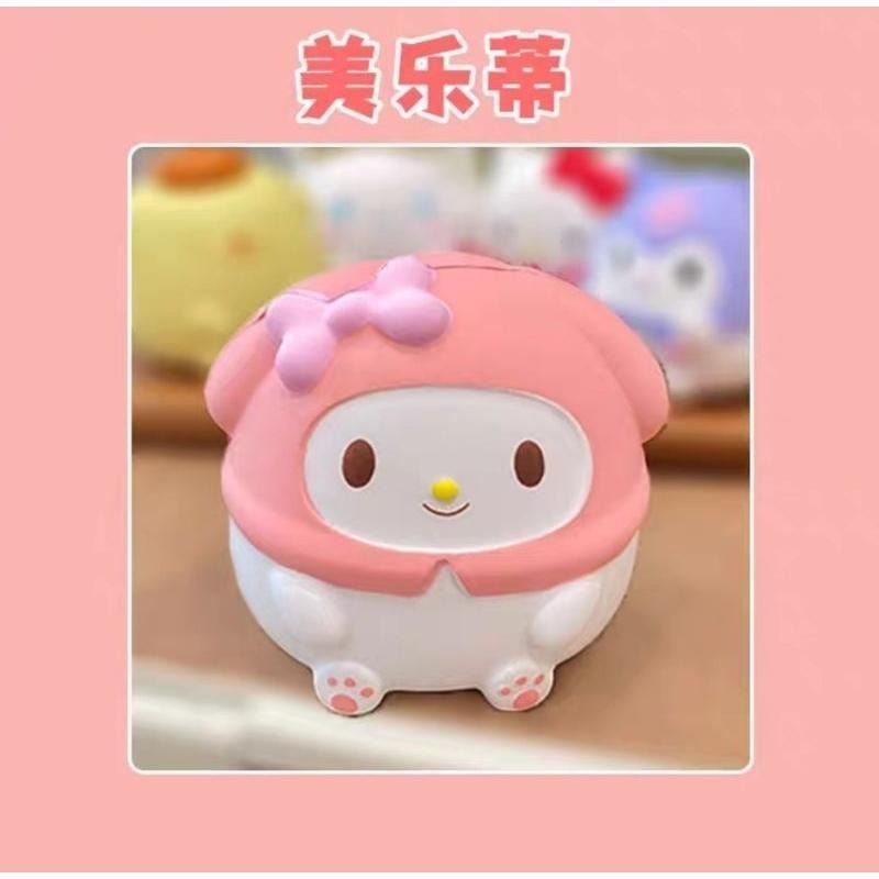 大隻 捏捏樂 壓力回彈玩具 大耳狗 玉桂狗 Hello Kitty 庫洛米 布丁狗 美樂蒂 三麗鷗 X0289-細節圖5