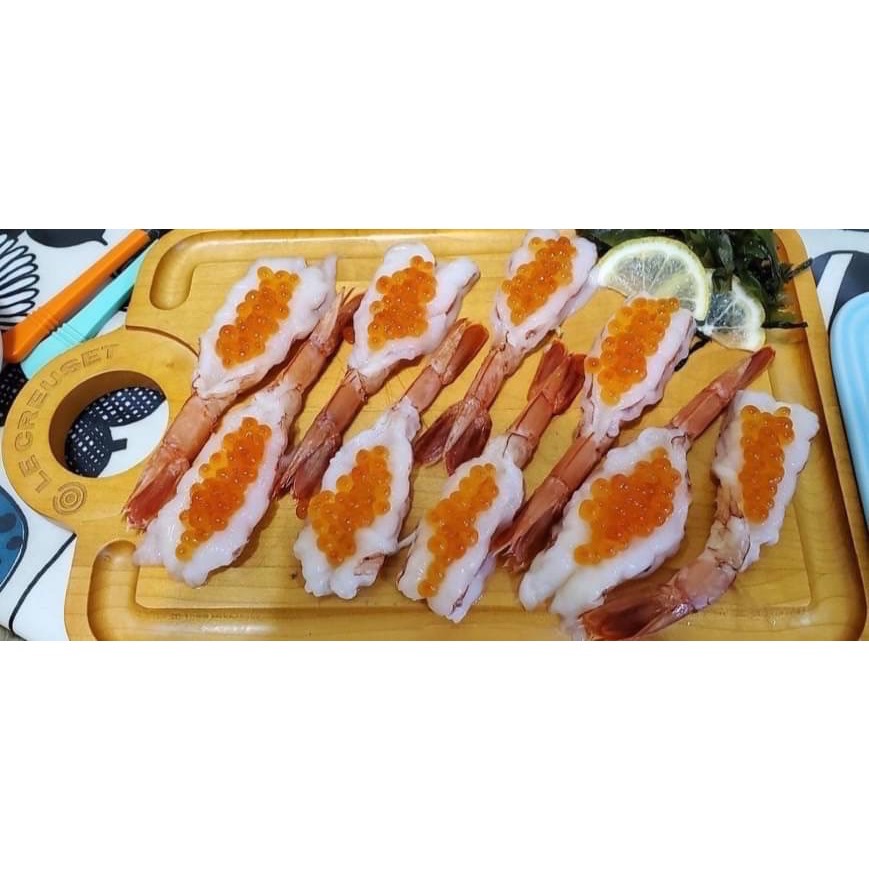 開背生食赤蝦 生食級 退冰即食 20隻/盒-細節圖2