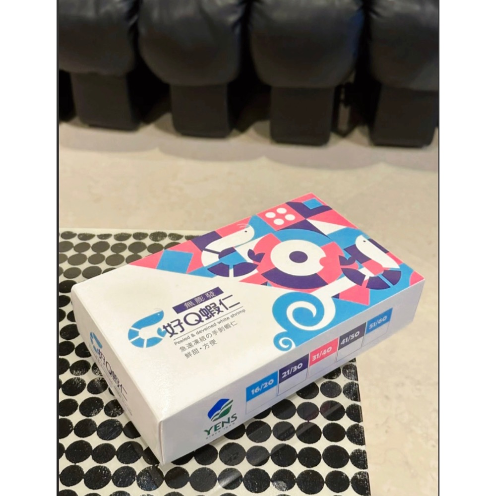 好Q蝦仁 600g/盒 （200g*3)-規格圖4