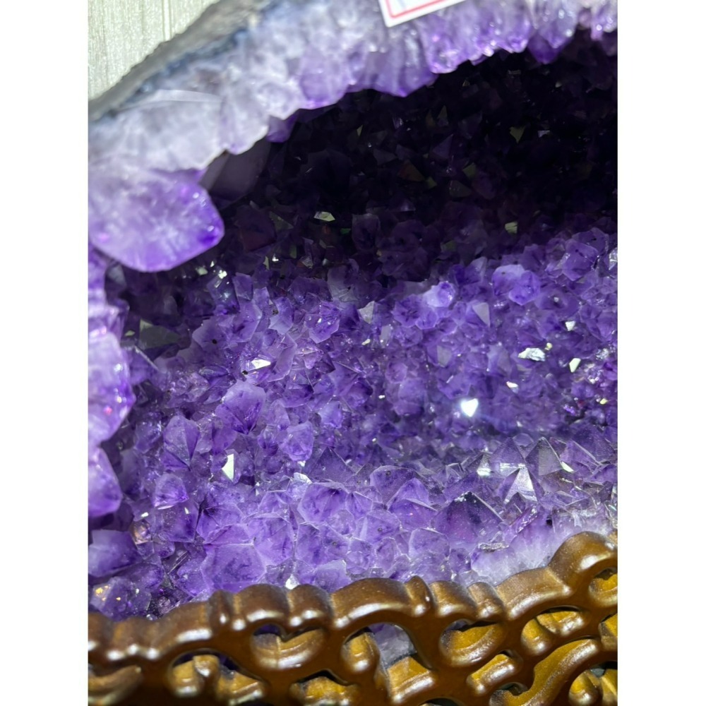 正巴西高級紫晶洞鈦晶洞/招財/鎮宅/化煞/貴人-細節圖3