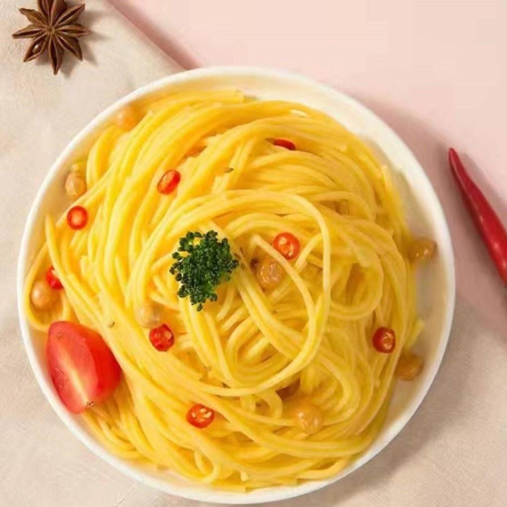 【現貨24H】玉米麵 東北玉米麵條 粗糧 粗糧麵條  主食 拌麵 涼麵 麵條-細節圖4