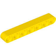 正版樂高LEGO零件(全新) 32524 科技提升臂 1 x 7-規格圖1