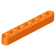 正版樂高LEGO零件(全新) 32524 科技提升臂 1 x 7-規格圖1