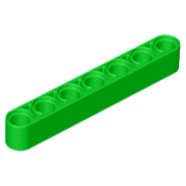正版樂高LEGO零件(全新) 32524 科技提升臂 1 x 7-規格圖1