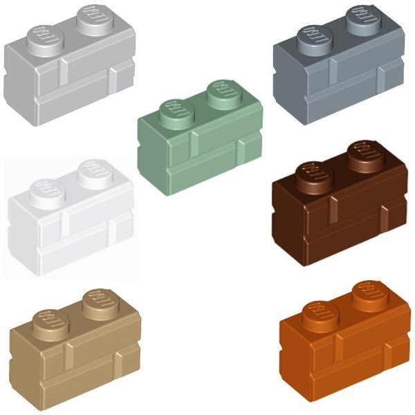 正版樂高LEGO零件(全新) 98283 城堡磚-細節圖2