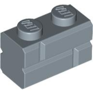 正版樂高LEGO零件(全新) 98283 城堡磚-規格圖2