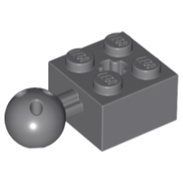 正版樂高LEGO零件(全新) 57909b 92013 67696 大球型關節-規格圖1