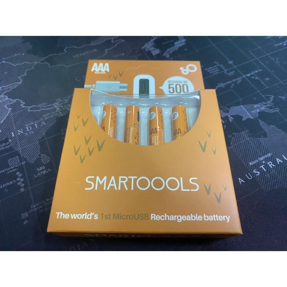 台灣現貨 SMARTOOLS TYPE-C 1.2v 充電 鎳氫電池 充電電池 三號 四號 3號 4號  附1對4充電線-細節圖6