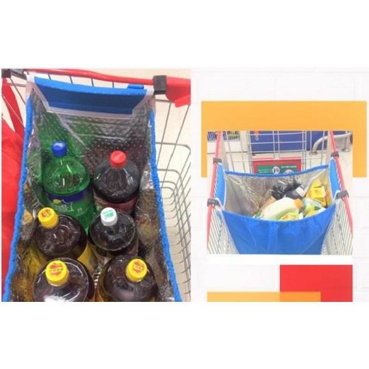 PO SHOPღ可掛式推車購物保冰保溫袋(內層鋁箔)-細節圖5