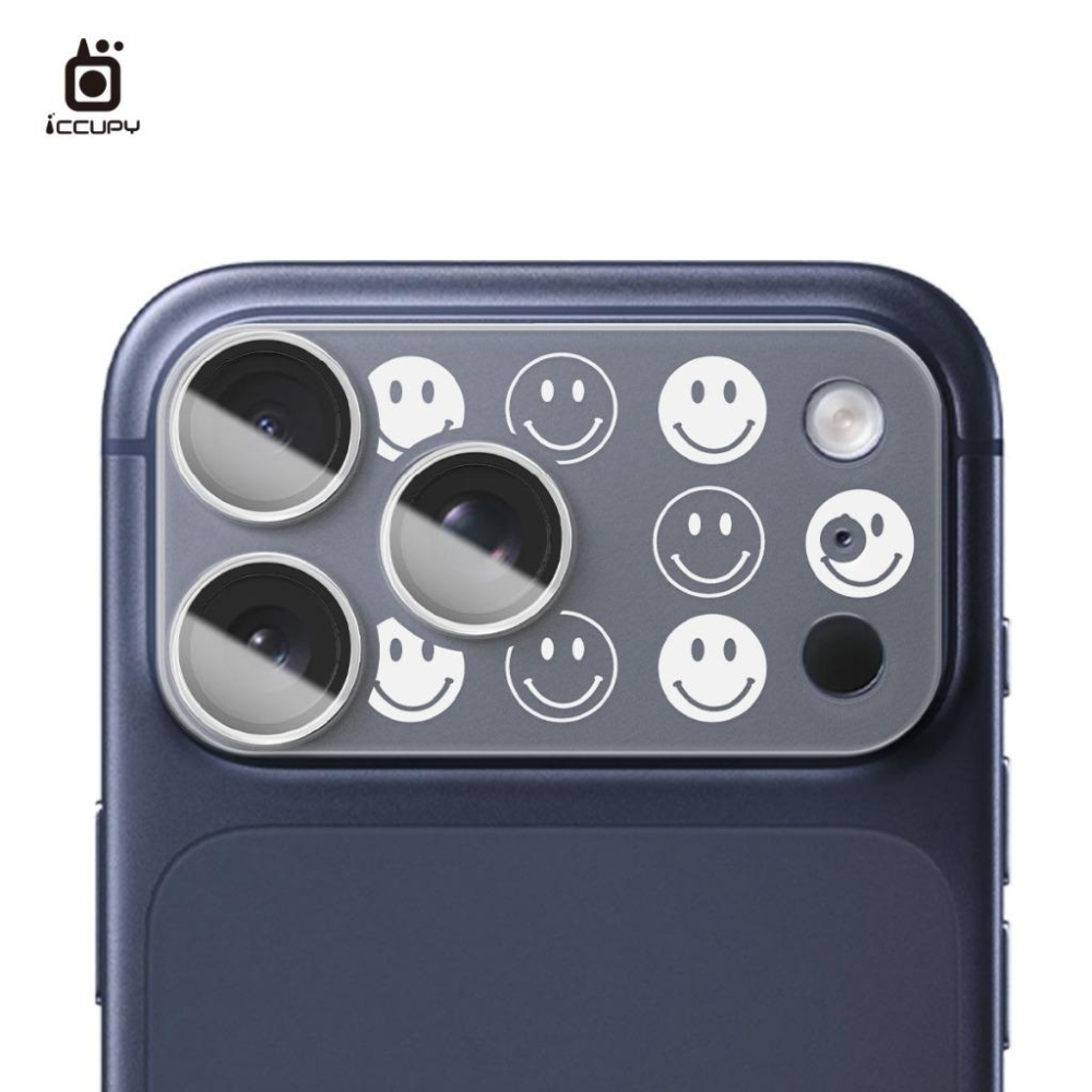 【INS可愛風】iphone17 pro系列 鏡頭底座(不含鏡頭)&logo區保護 鏡頭霧面底座保護貼-細節圖7
