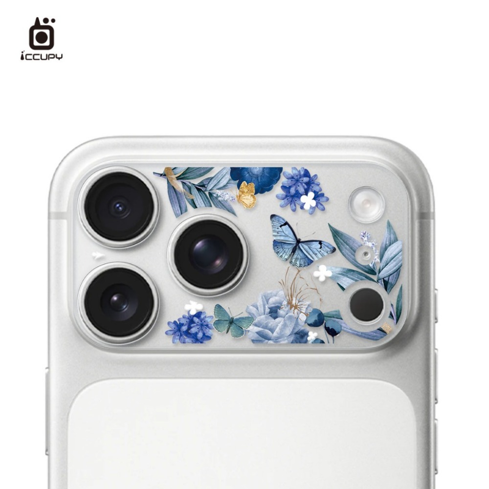 【INS可愛風】iphone17 pro系列 鏡頭底座(不含鏡頭)&logo區保護 鏡頭霧面底座保護貼-規格圖13
