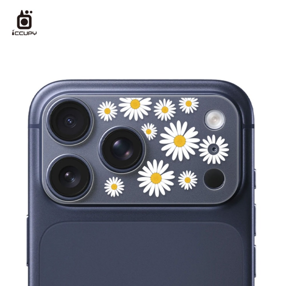 【INS可愛風】iphone17 pro系列 鏡頭底座(不含鏡頭)&logo區保護 鏡頭霧面底座保護貼-規格圖13