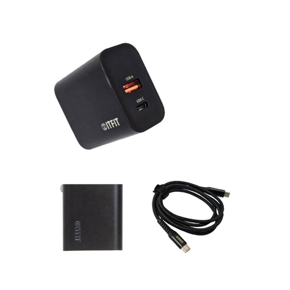 Samsung 三星 ITFIT 30W 快充組 旅行充電組-含雙口充電器+雙Type C線-細節圖3