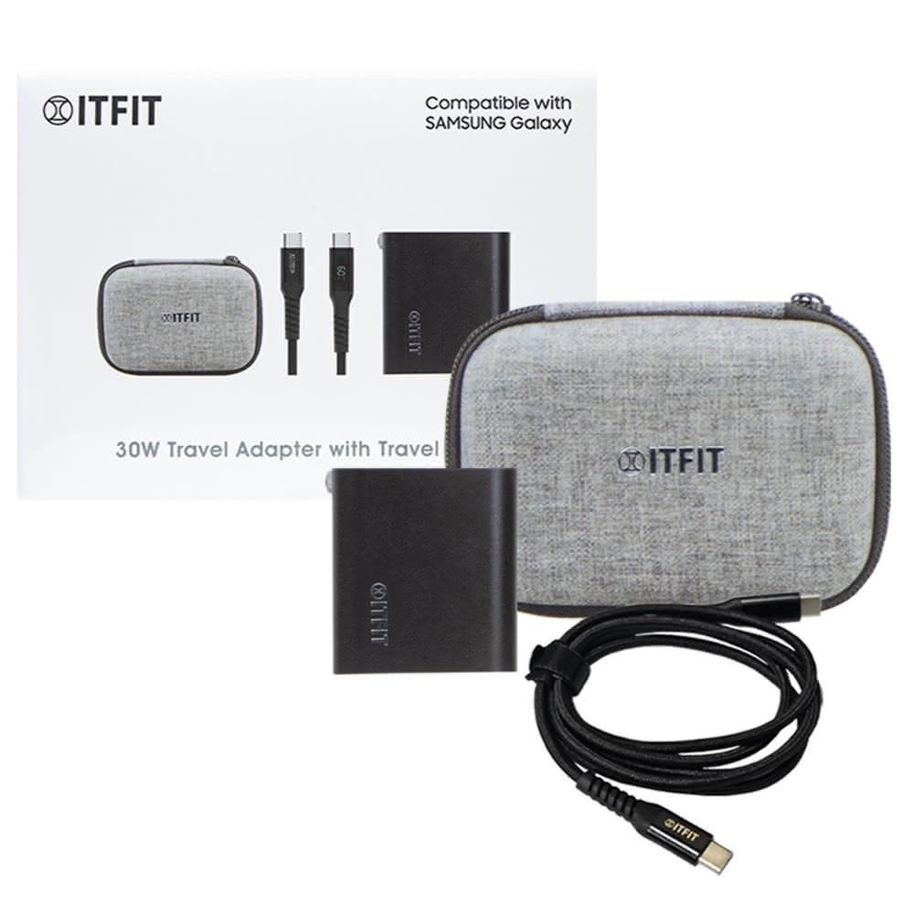 Samsung 三星 ITFIT 30W 快充組 旅行充電組-含雙口充電器+雙Type C線-細節圖5