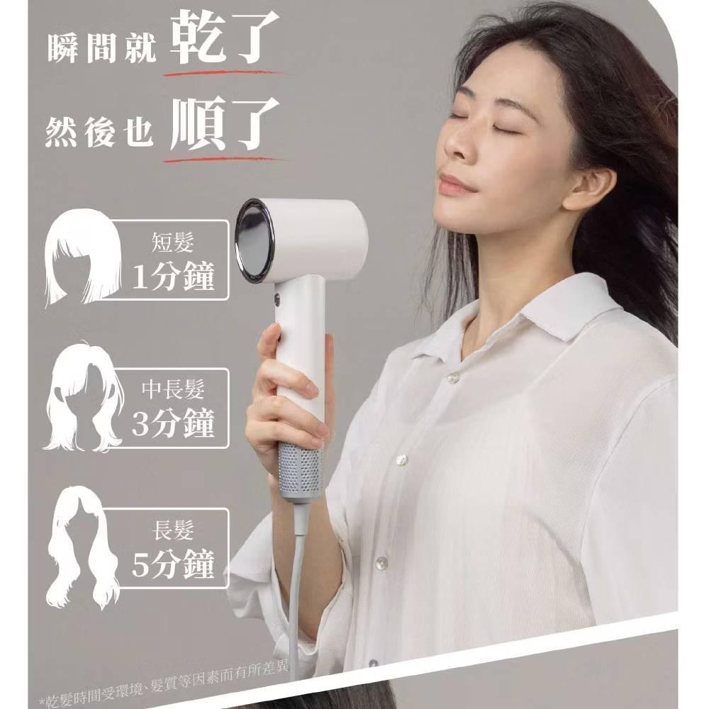 【JWAY】急速11W轉負離子溫控吹風機-霧灰藍 (JY-HD352) 大風量 速乾 低噪音-細節圖7