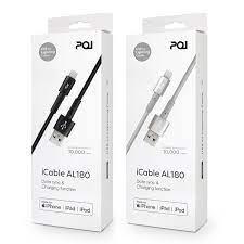 PQI 勁永 Lightning 編織強韌充電線 傳輸線 蘋果 MFi 認證 iCable 100cm 180cm-細節圖2