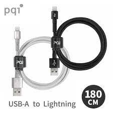PQI 勁永 Lightning 編織強韌充電線 傳輸線 蘋果 MFi 認證 iCable 100cm 180cm-細節圖3