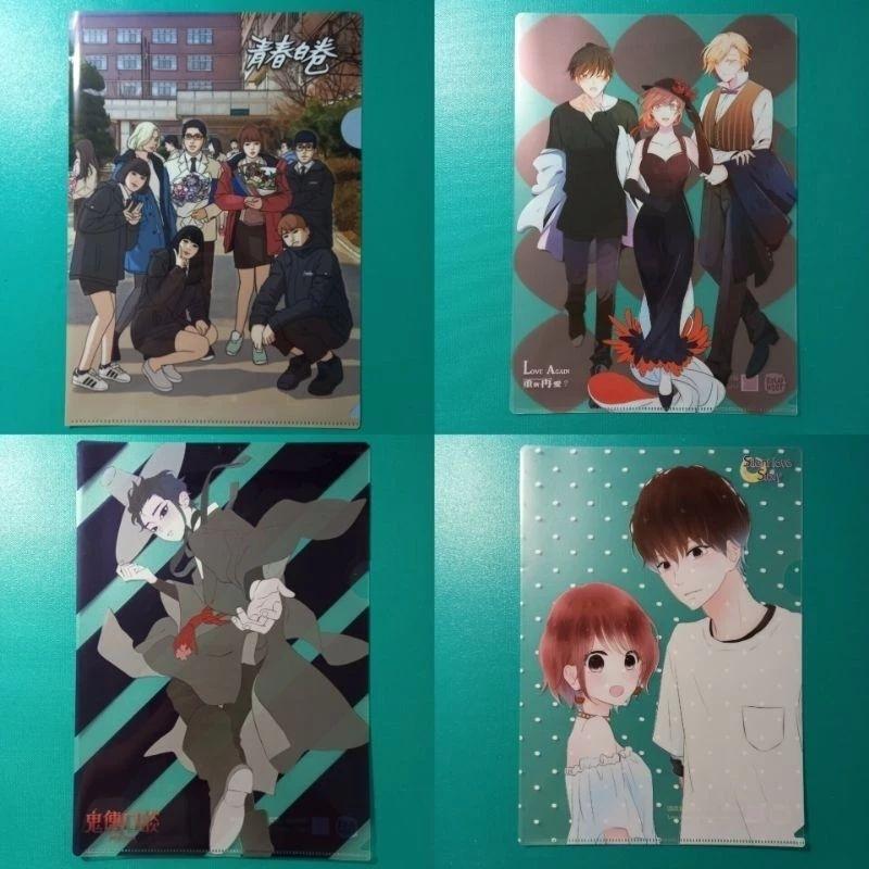 Line Webtoon 周邊 筆記本、紙膠帶、飲料提袋、貼紙、資料夾、磁鐵-細節圖2