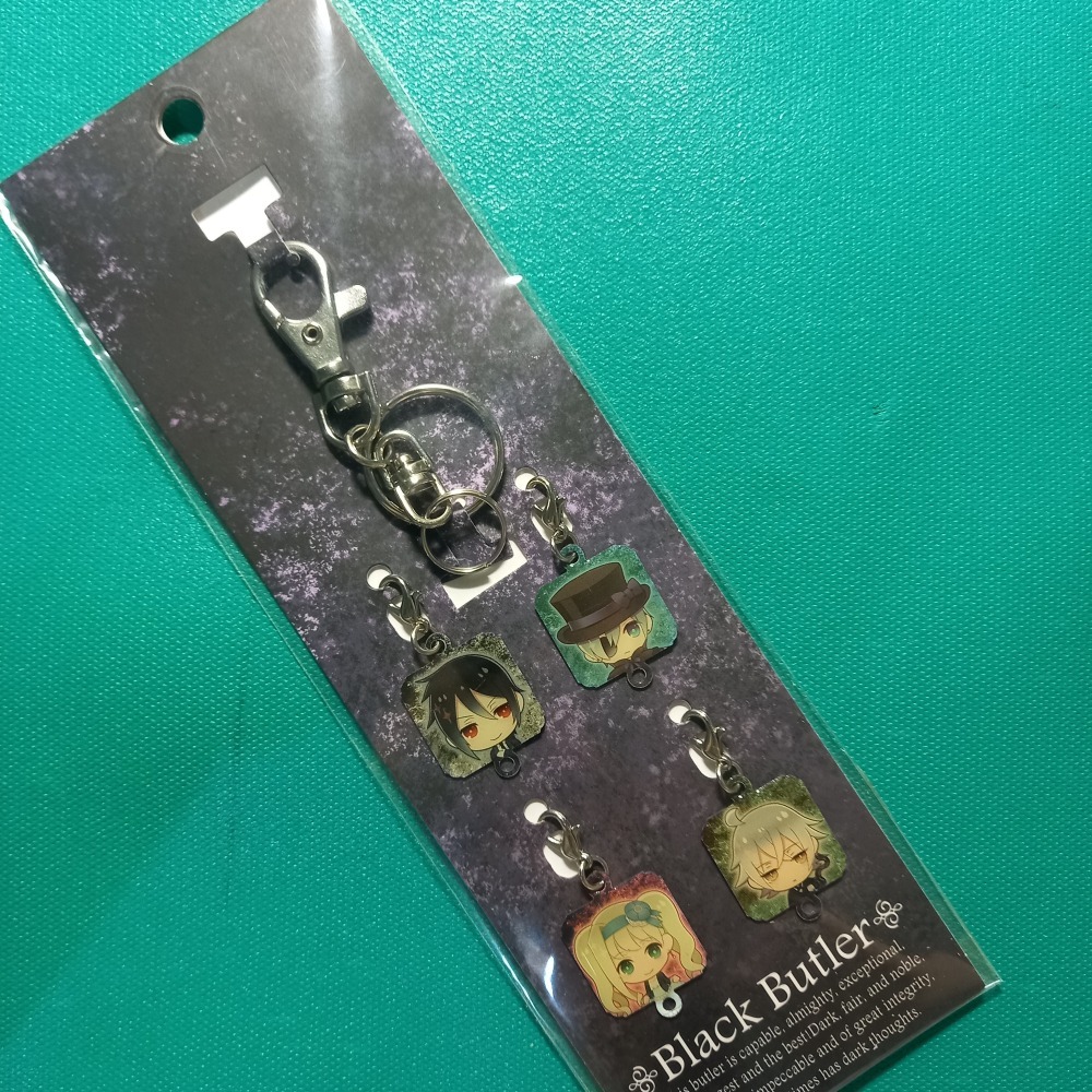 黑執事 周邊 手札、資料袋、鑰匙圈、吊飾、拼圖-細節圖7