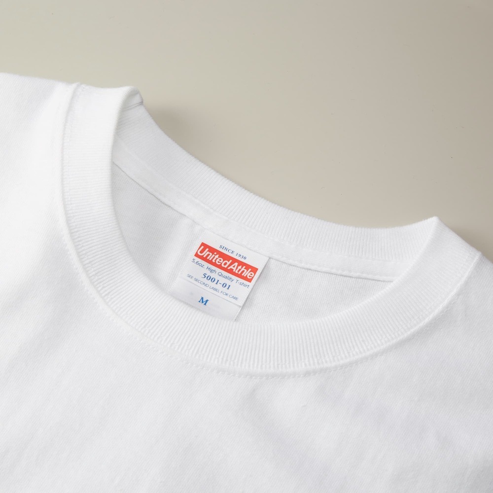 【Dou Partner】日本 United Athle 5.6oz 基本款 中厚磅 圓領 素T UA 3500101-細節圖3